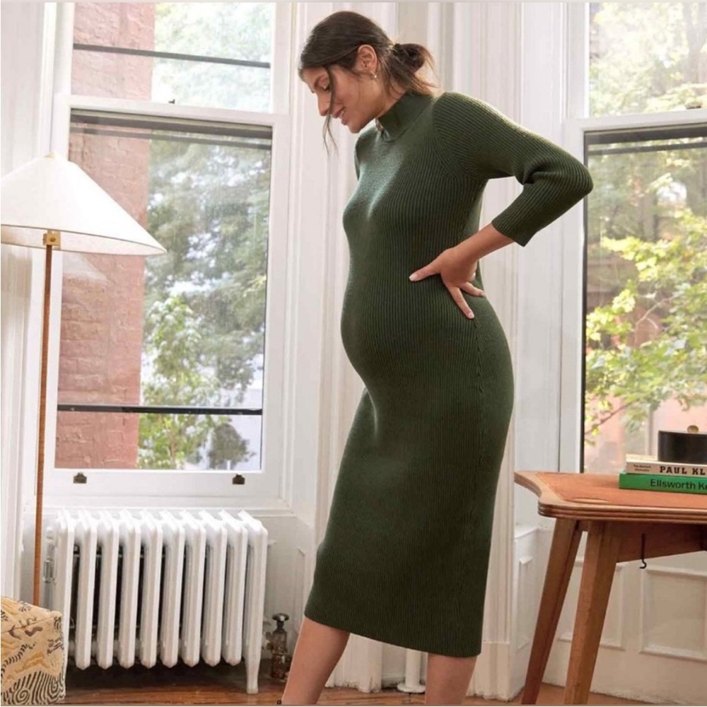 Hatch Green Midi Dress